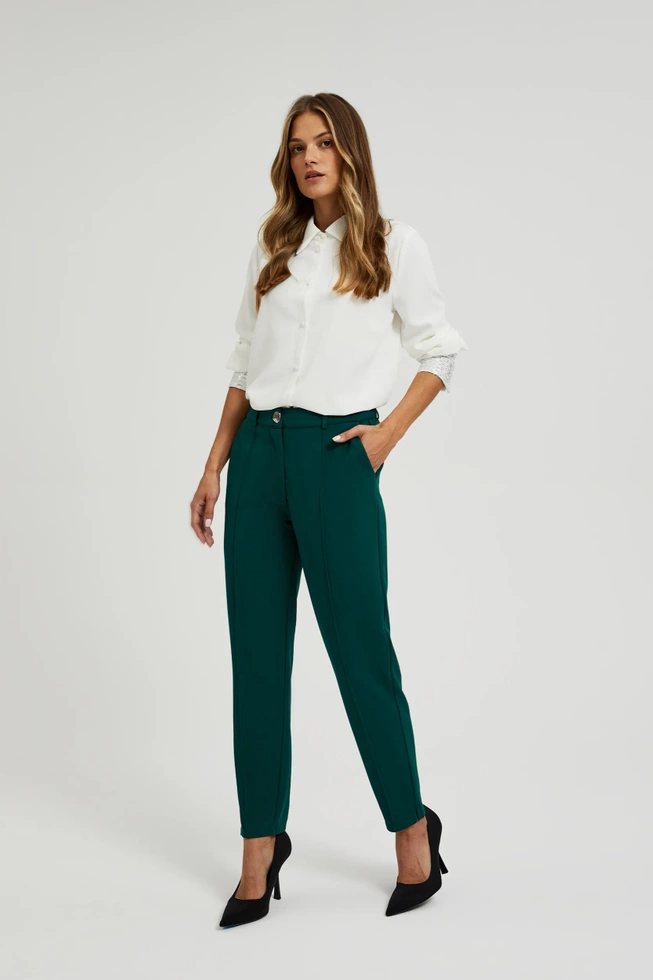 WOMEN'S PANTS Z-SP-4503 D.GREEN