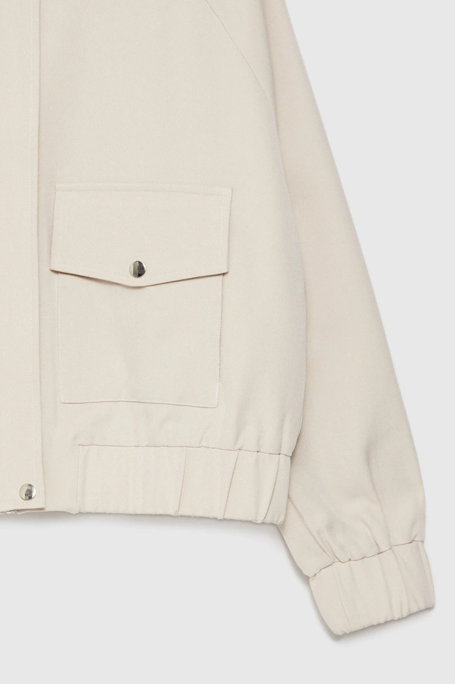 KURTKA DAMSKA L-KU-4613 L.BEIGE