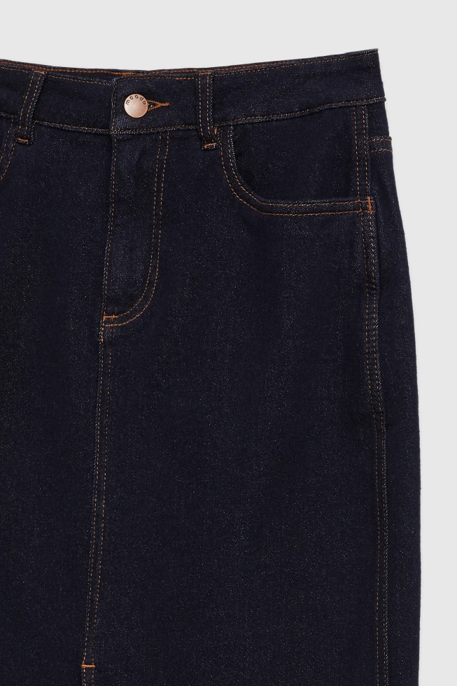 SPÓDNICA DAMSKA L-SC-4900 D.NAVY