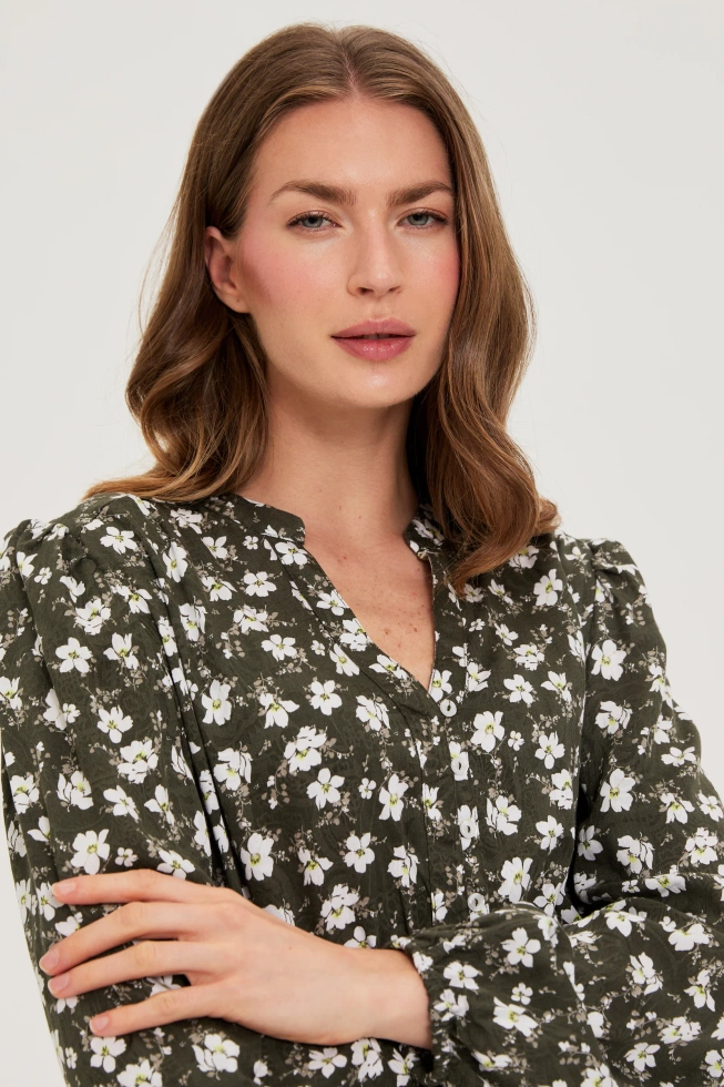 SUKIENKA DAMSKA Z-SU-4813 D.OLIVE-pakiet