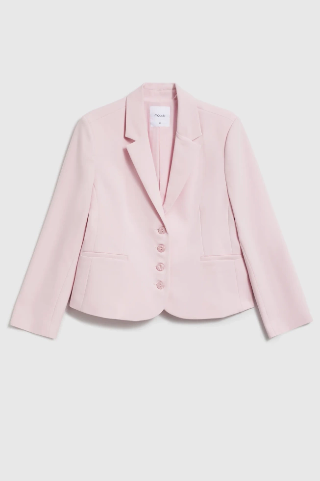 WOMEN'S BLAZER L-MR-4919 L.PINK