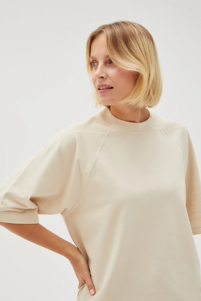 BLUZA DAMSKA L-BL-4615 L.BEIGE