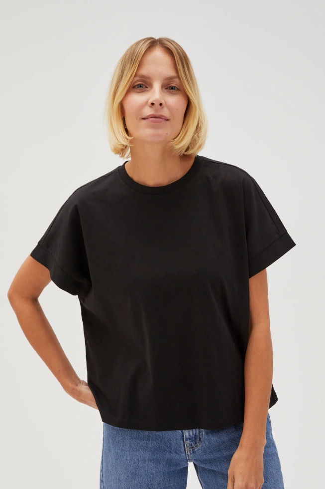 WOMEN'S TSHIRT L-TS-4603 BLACK-set