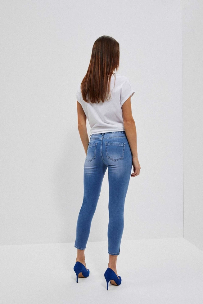 LADIES JEANS L-JE-4012 BLUE
