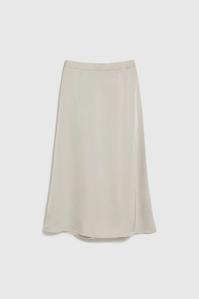 SPÓDNICA DAMSKA L-SC-4607 L.BEIGE