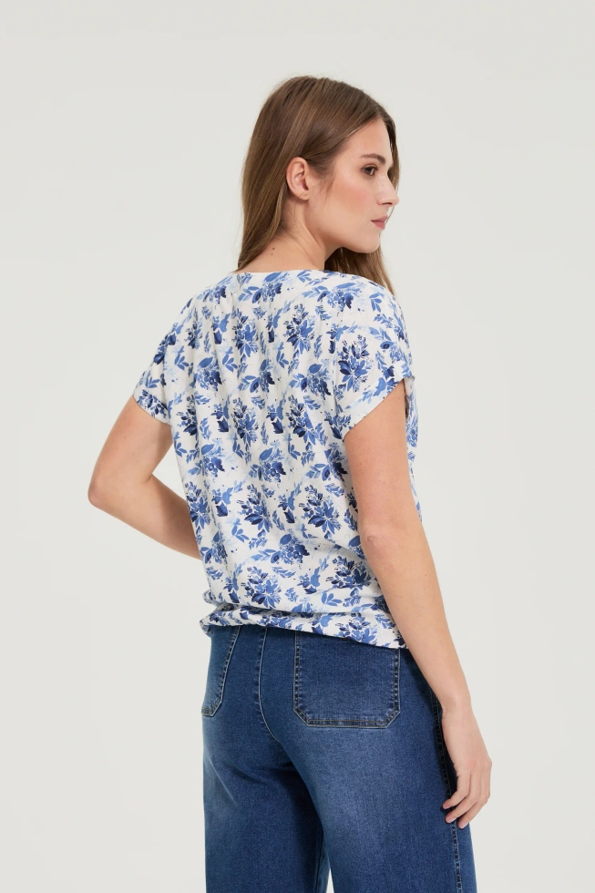 WOMEN'S SHIRT L-KO-4920 OFF WHITE