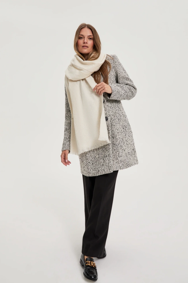 SZALIK DAMSKI Z-SZ-4822 OFF WHITE-pakiet