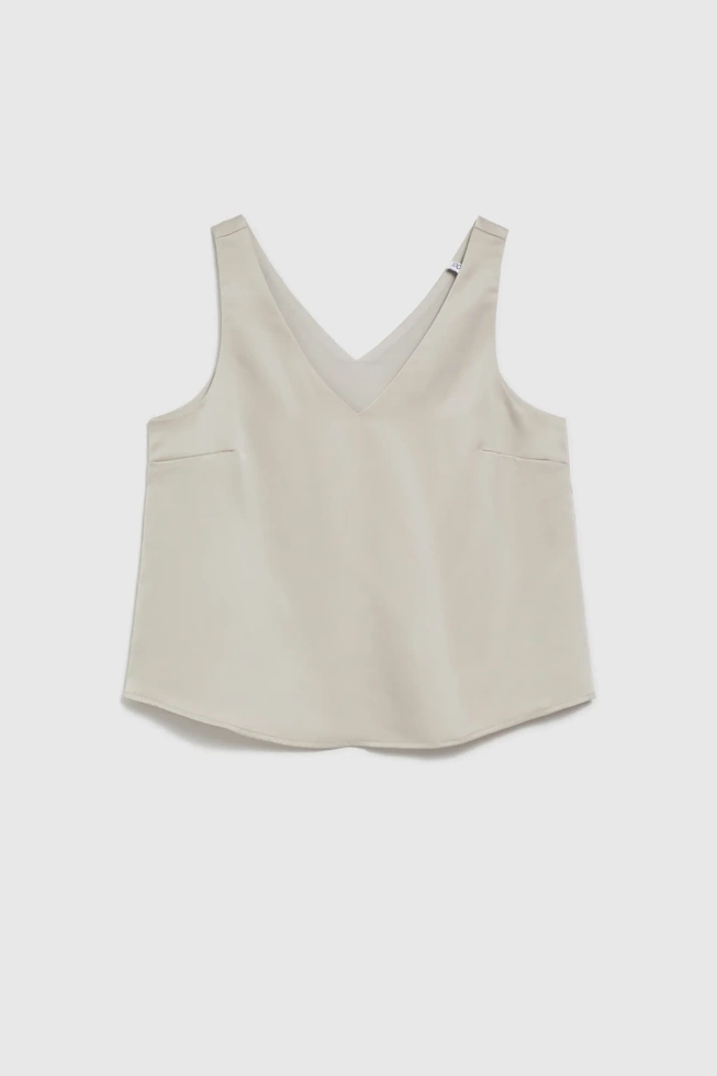 WOMEN'S SHIRT L-KO-4630 L.BEIGE