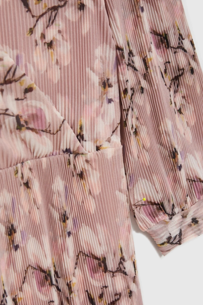 SUKIENKA DAMSKA L-SU-4922 DUSTY PINK