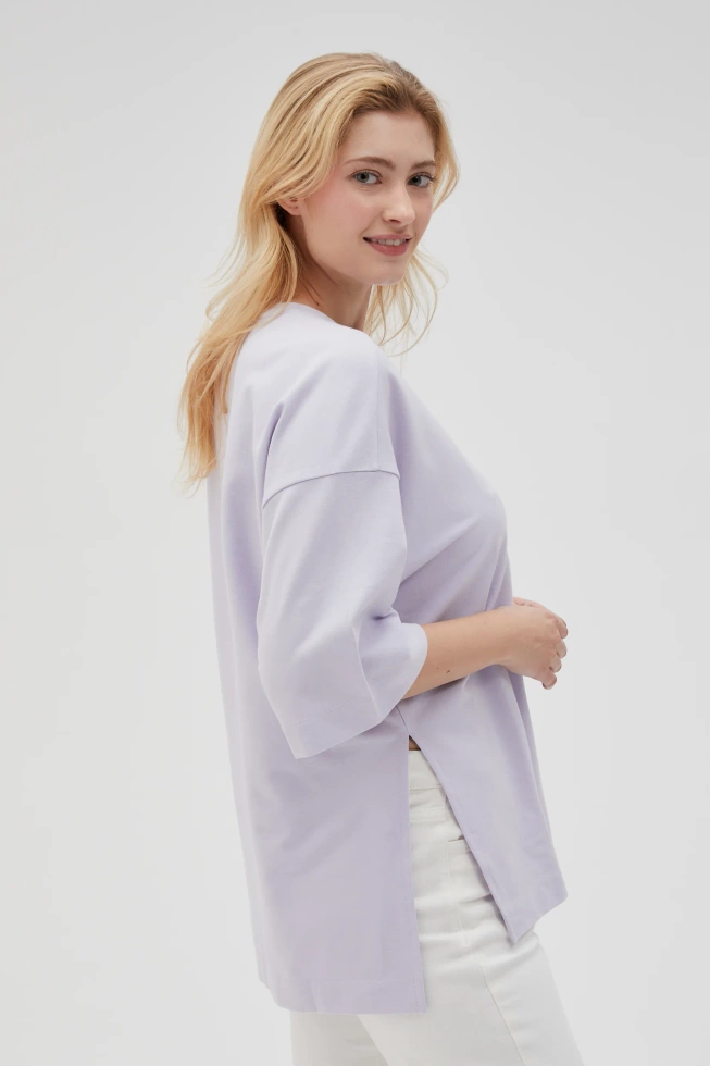 WOMEN'S SWEATSHIRT L-BL-4602 L.VIOLET