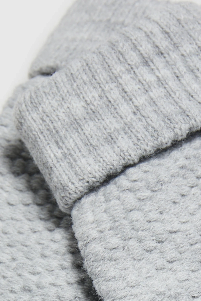 WOMEN'S GLOVES Z-RE-4811 GREY MEL