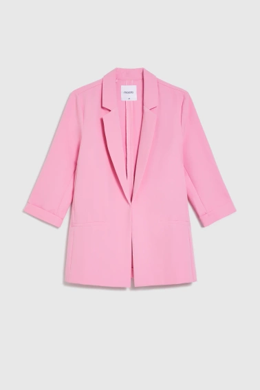 WOMEN'S BLAZER L-MR-4928 PINK-set