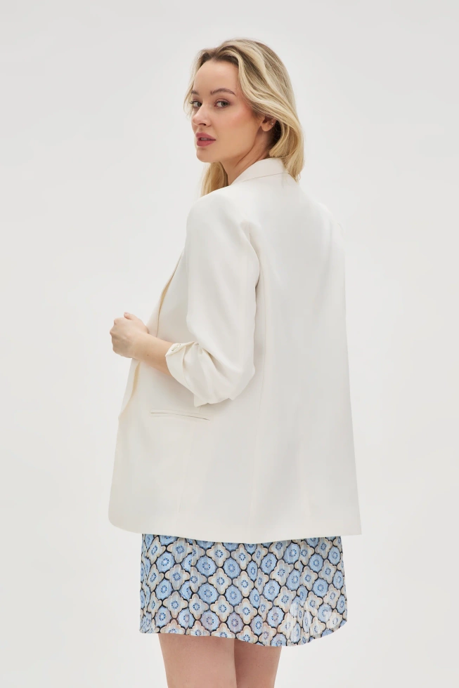 MARYNARKA DAMSKA L-MR-4604 OFF WHITE