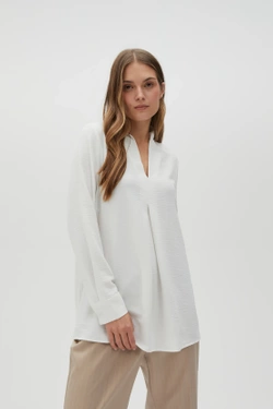 WOMEN'S SHIRT L-KO-4608 OFF WHITE-set