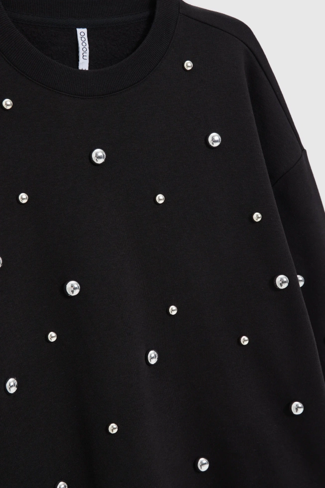 WOMEN'S SWEATSHIRT Z-BL-4824 BLACK