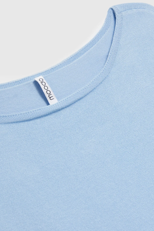 WOMEN'S SWEATER L-SW-4904 L.BLUE