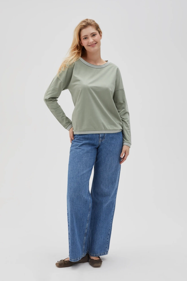 WOMEN'S LONGSLEEVE L-TS-4617 OLIVE