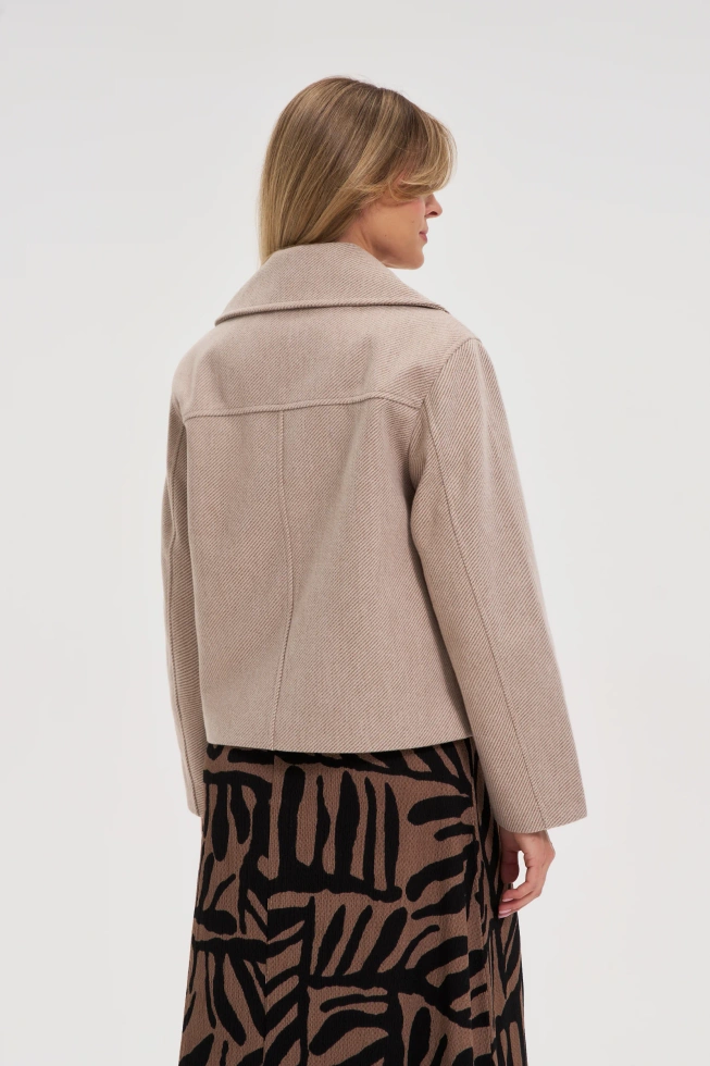WOMEN'S JACKETS Z-KU-4804 BEIGE