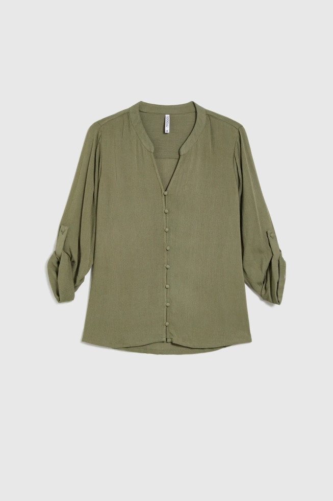 WOMEN'S SHIRT Z-KO-4802 OLIVE