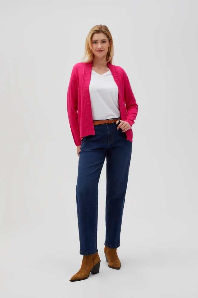 WOMEN'S SWEATER L-SW-4603 FUCHSIA