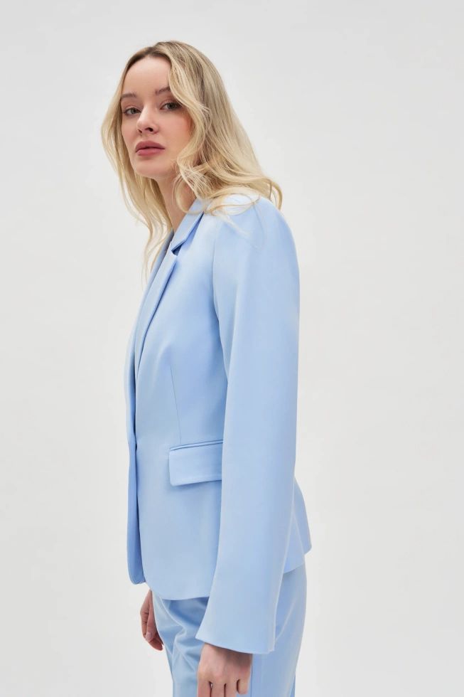 WOMEN'S JACKETS L-MR-4608 L.BLUE