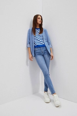 JEANSY DAMSKIE L-JE-4009 BLUE