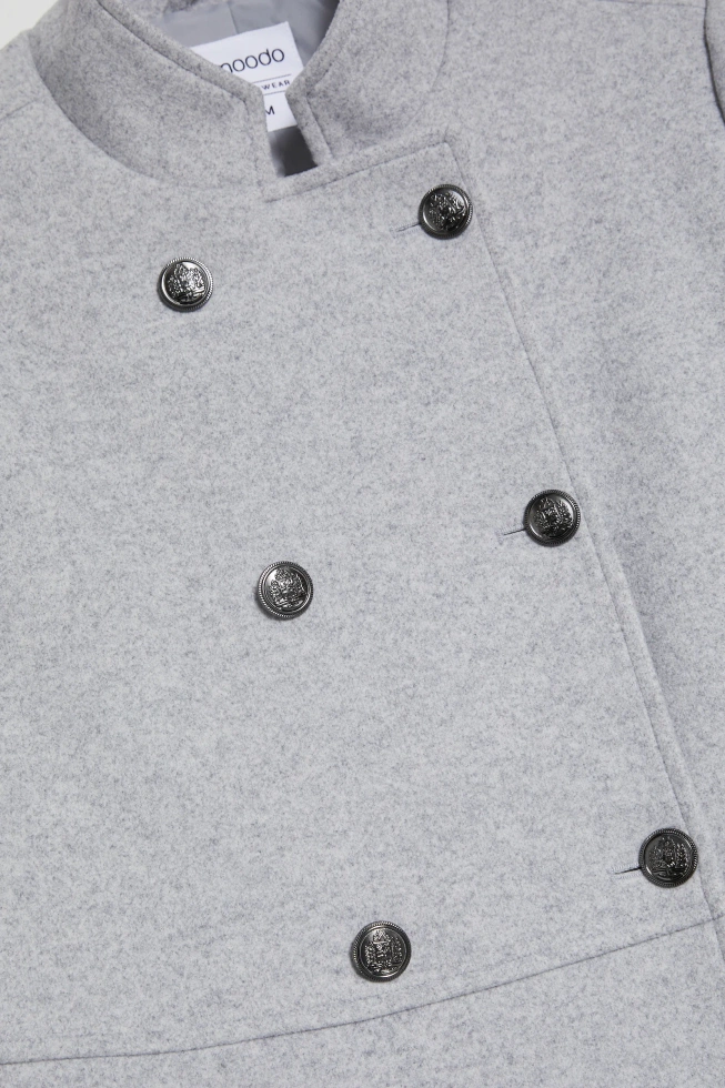 KURTKA DAMSKA Z-KU-4815 GREY MEL