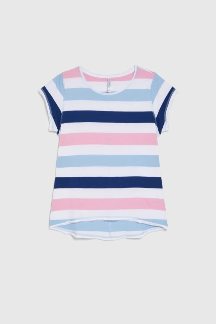 KOSZULKA DAMSKA L-TS-4979 L.BLUE