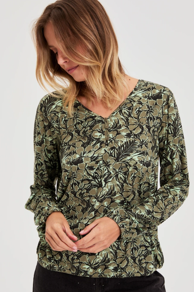 WOMEN'S LONGSLEEVE Z-TS-4810 OLIVE