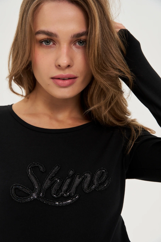 WOMEN'S LONGSLEEVE Z-TS-4800 BLACK