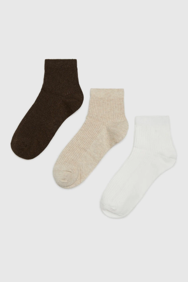 WOMEN'S SOCKS Z-SK-4511 L.BEIGE MEL