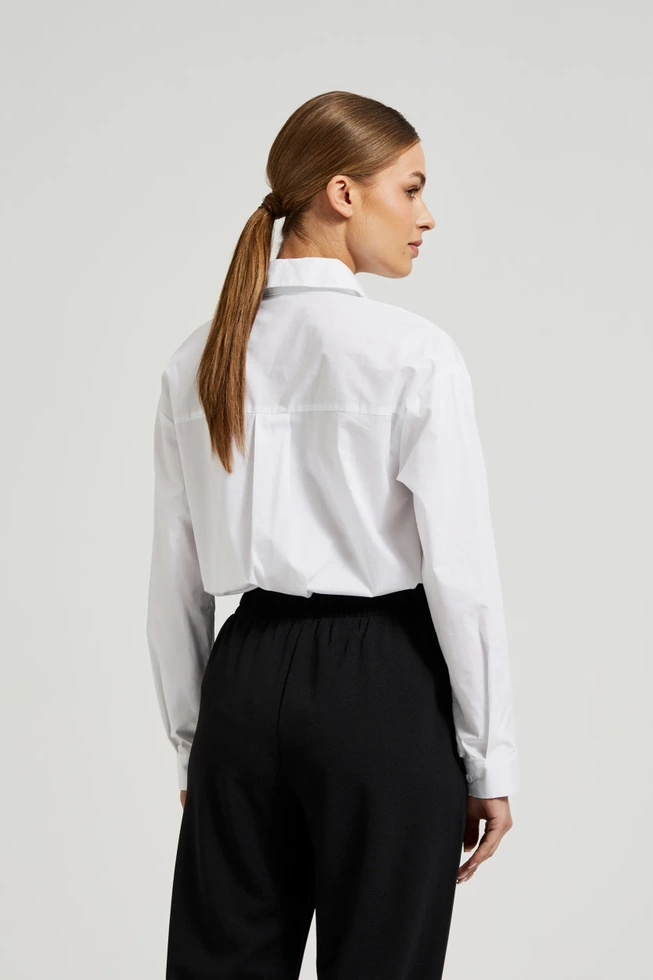 WOMEN'S SHIRT Z-KO-4513 WHITE-set