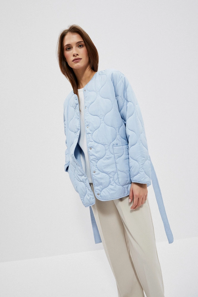 KURTKA DAMSKA L-KU-4008 L.BLUE