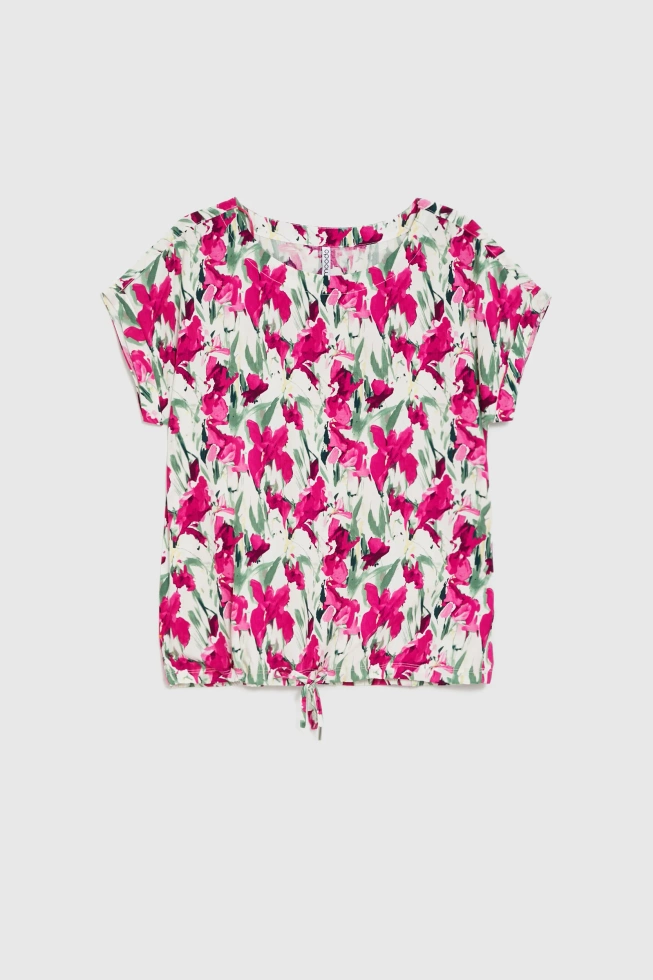 WOMEN'S SHIRT L-KO-4920 FUCHSIA