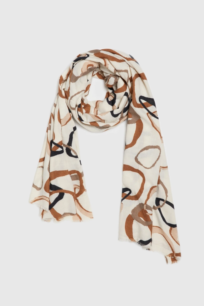 WOMEN'S SCARF Z-SZ-4816 BEIGE