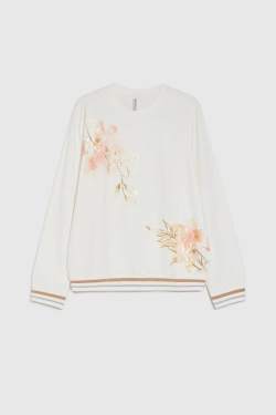 WOMEN'S LONGSLEEVE L-TS-4907 OFF WHITE-set