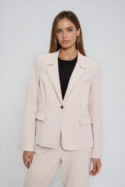 MARYNARKA DAMSKA L-MR-4924 L.BEIGE