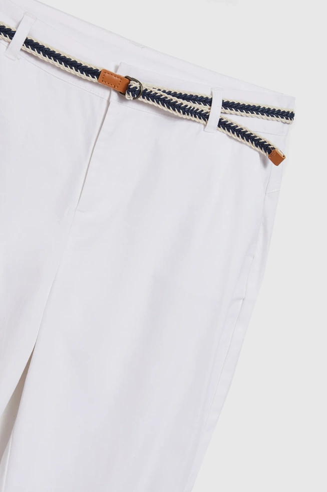 WOMEN'S PANTS L-SP-4600 OFF WHITE-set