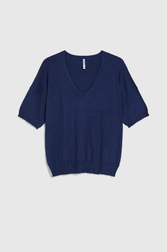 WOMEN'S SWEATER L-SW-4908 NAVY