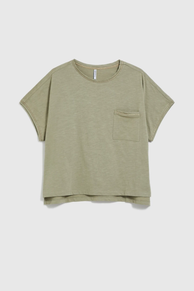 WOMEN'S TSHIRT L-TS-4693 OLIVE-set