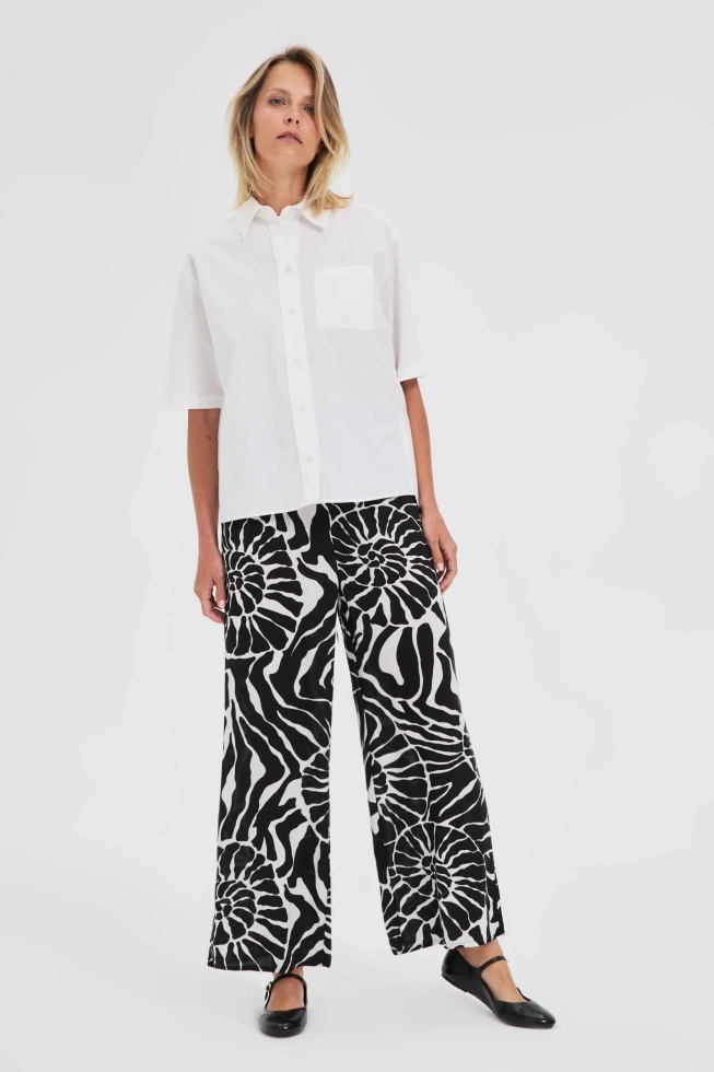 WOMEN'S SHIRT L-KO-4647 WHITE