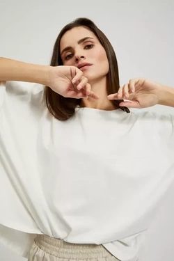 BLUZKA DAMSKA L-TS-4337 OFF WHITE