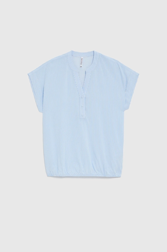 WOMEN'S SHIRT L-KO-4922 BLUE
