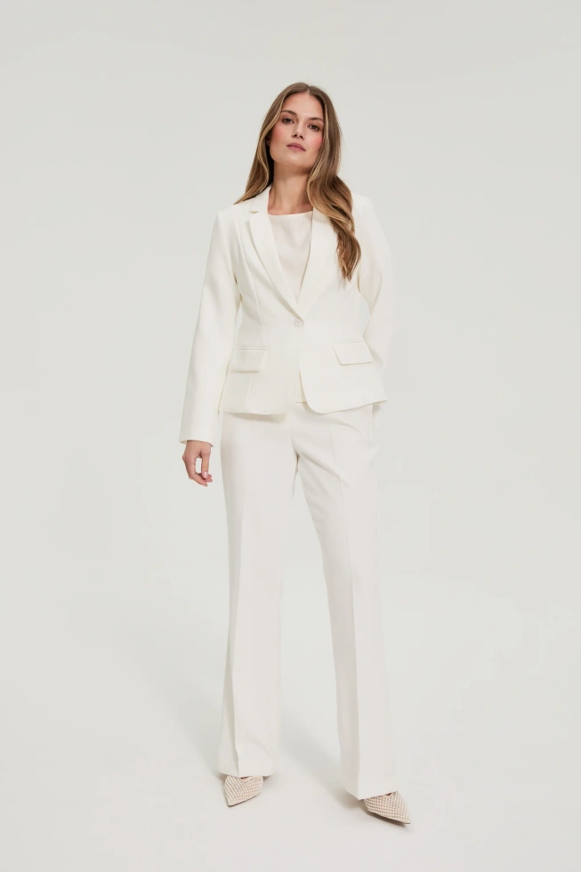 MARYNARKA DAMSKA L-MR-4912 OFF WHITE