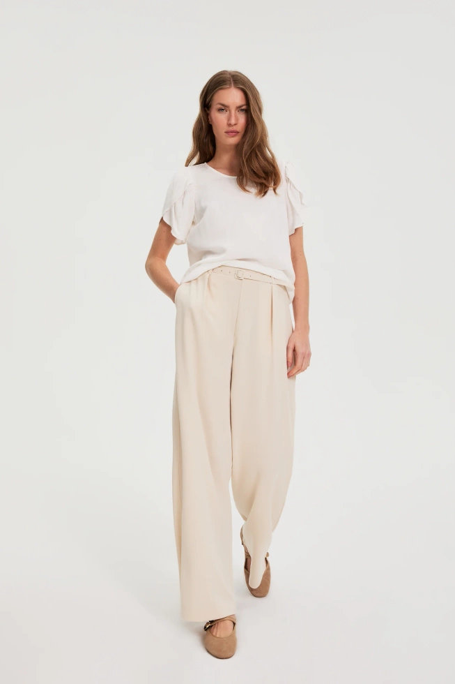 WOMEN'S PANTS L-SP-4901 D.CREAM