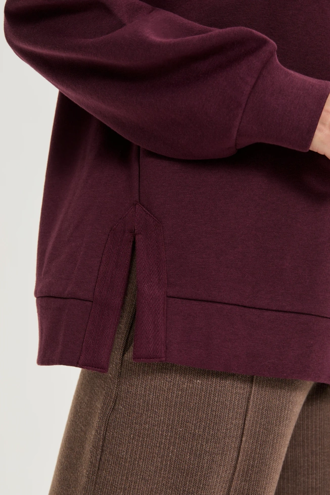 BLUZA DAMSKA Z-BL-4820 BURGUNDY