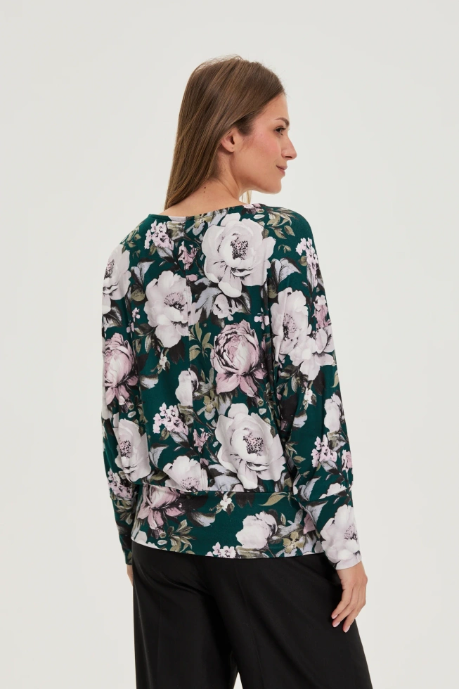 WOMEN'S SWEATER Z-SW-4818 D.GREEN