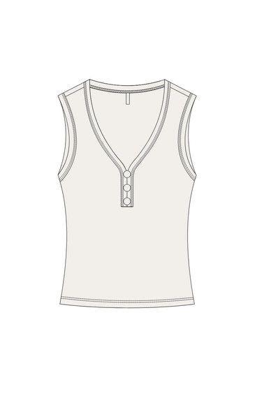 WOMEN'S TOP L-TS-5016 OFF WHITE-set