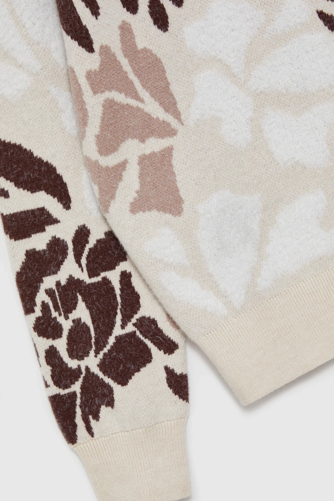 WOMEN'S SWEATER Z-SW-4852 L.BEIGE-set