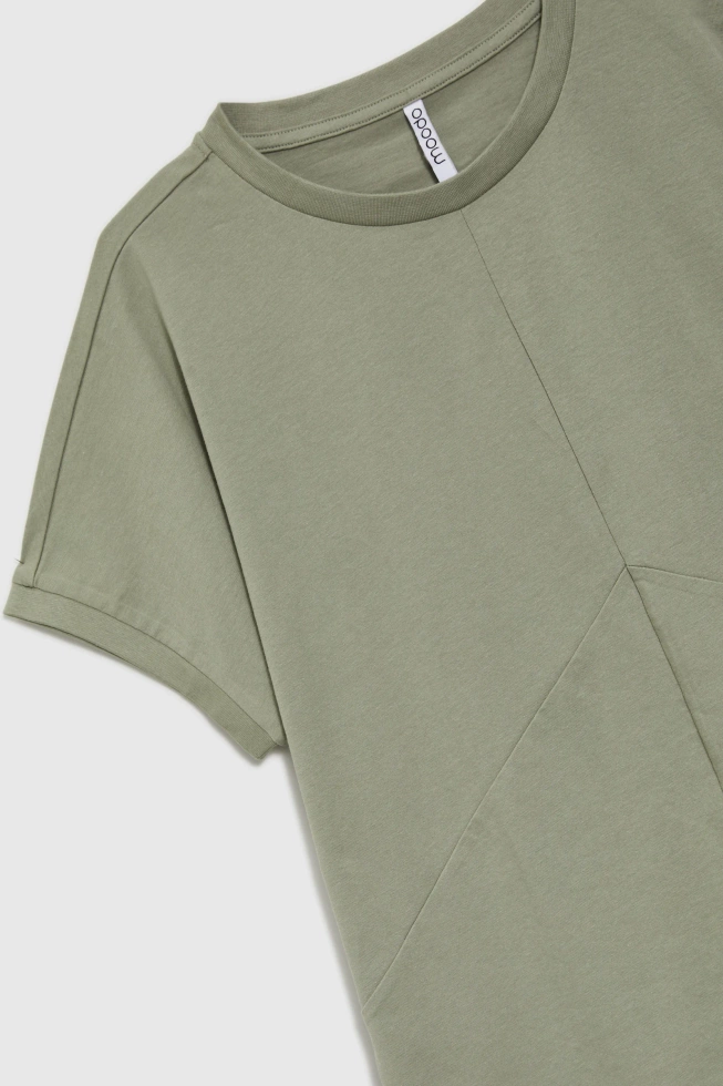 KOSZULKA DAMSKA L-TS-4654 OLIVE